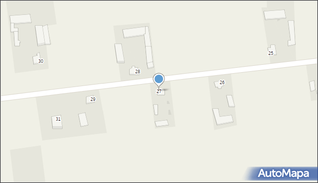 Czerwonka Szlachecka, Czerwonka Szlachecka, 27, mapa Czerwonka Szlachecka