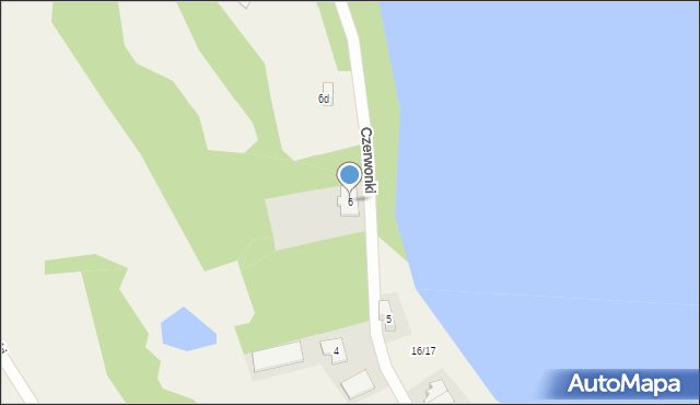 Czerwonki, Czerwonki, 6, mapa Czerwonki