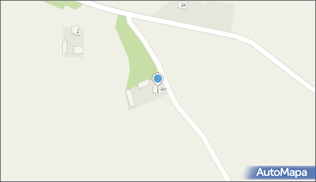 Czerwony Folwark, Czerwony Folwark, 1, mapa Czerwony Folwark