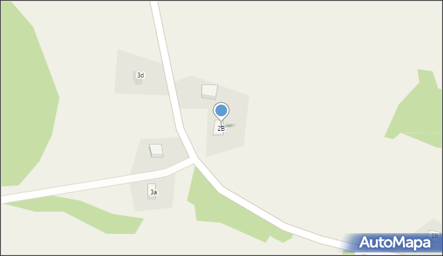 Czerwony Folwark, Czerwony Folwark, 2B, mapa Czerwony Folwark