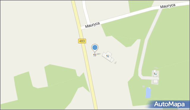 Czestków A, Czestków A, 53, mapa Czestków A