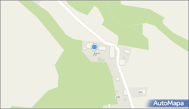 Częstoborowice, Częstoborowice, 102, mapa Częstoborowice