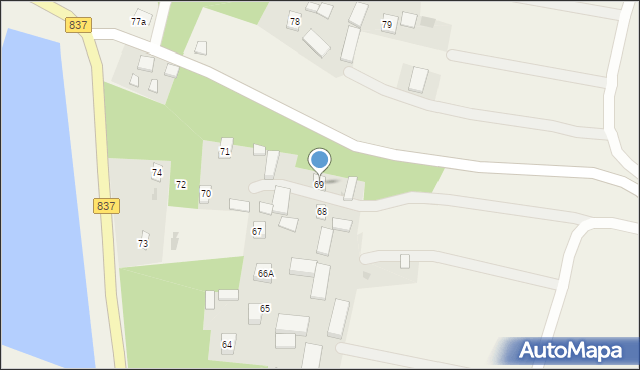 Częstoborowice, Częstoborowice, 69, mapa Częstoborowice