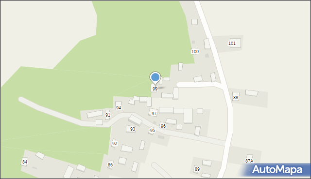 Częstoborowice, Częstoborowice, 99, mapa Częstoborowice