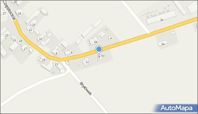 Częstocice, Częstocice, 5, mapa Częstocice