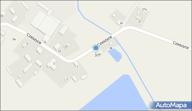 Czeszyce, Czeszyce, 1b, mapa Czeszyce