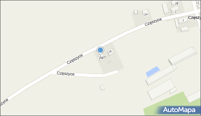 Częszyce, Częszyce, 19a, mapa Częszyce