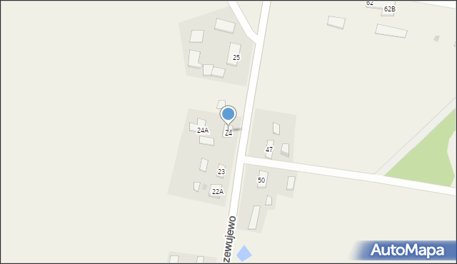 Czewujewo, Czewujewo, 24, mapa Czewujewo