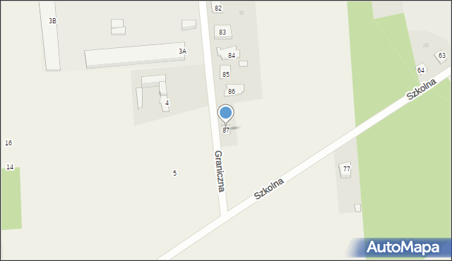 Człekówka, Człekówka, 87, mapa Człekówka