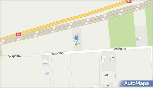 Człekówka, Człekówka, 92, mapa Człekówka