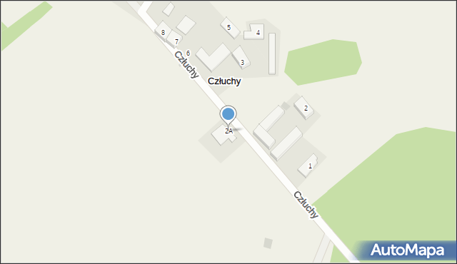 Człuchy, Człuchy, 2A, mapa Człuchy