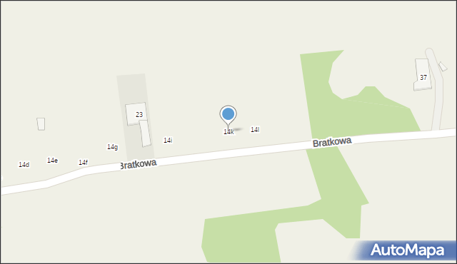 Czmoniec, Czmoniec, 14k, mapa Czmoniec