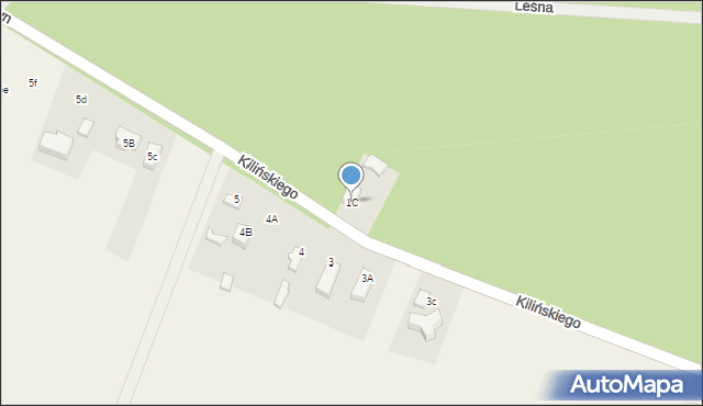 Czołczyn, Czołczyn, 1C, mapa Czołczyn