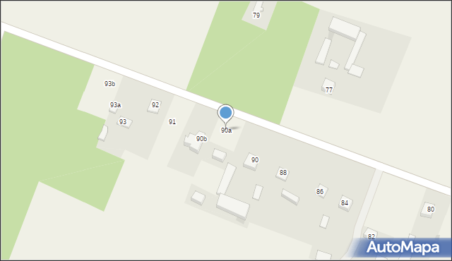 Czołczyn, Czołczyn, 90a, mapa Czołczyn