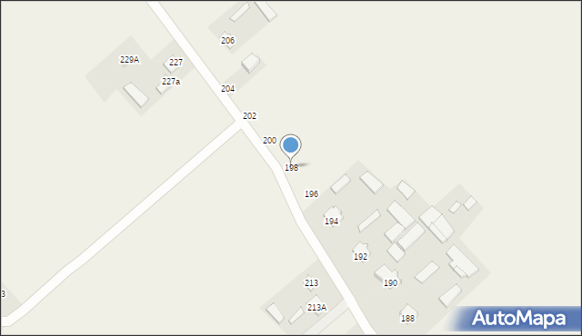 Czółna, Czółna, 198, mapa Czółna