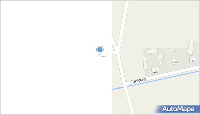 Czołowo, Czołowo, 53, mapa Czołowo