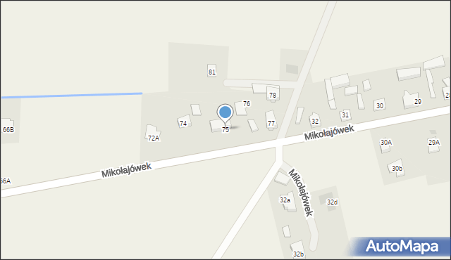 Czołowo, Czołowo, 75, mapa Czołowo