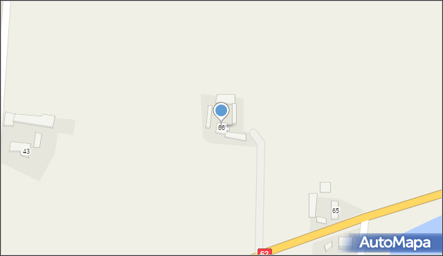 Czołowo, Czołowo, 66, mapa Czołowo