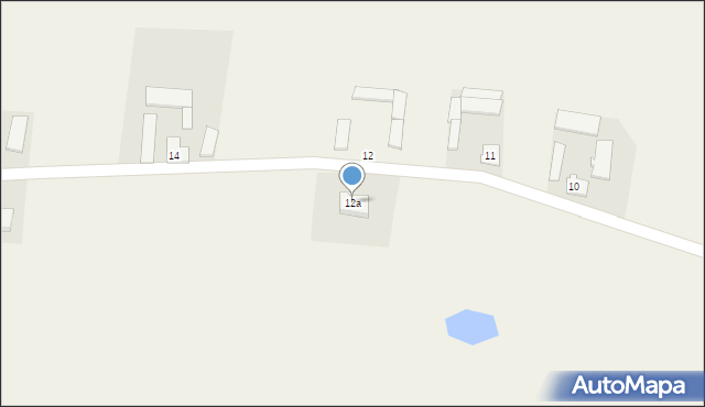 Czołpin, Czołpin, 12a, mapa Czołpin