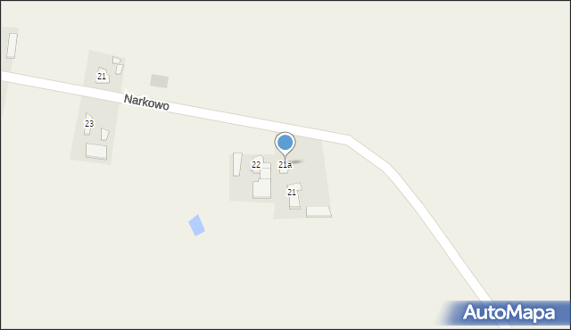 Czołpin, Czołpin, 21a, mapa Czołpin