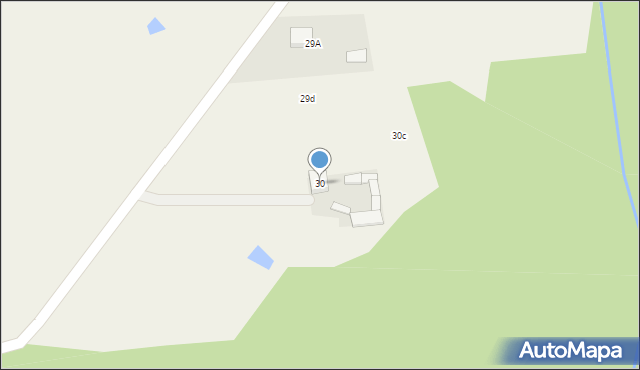 Czubajowizna, Czubajowizna, 30, mapa Czubajowizna