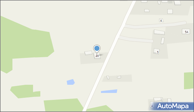 Czubajowizna, Czubajowizna, 4A, mapa Czubajowizna