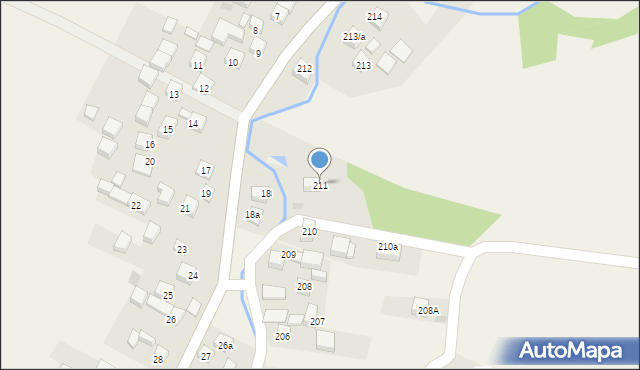 Czubrowice, Czubrowice, 211, mapa Czubrowice