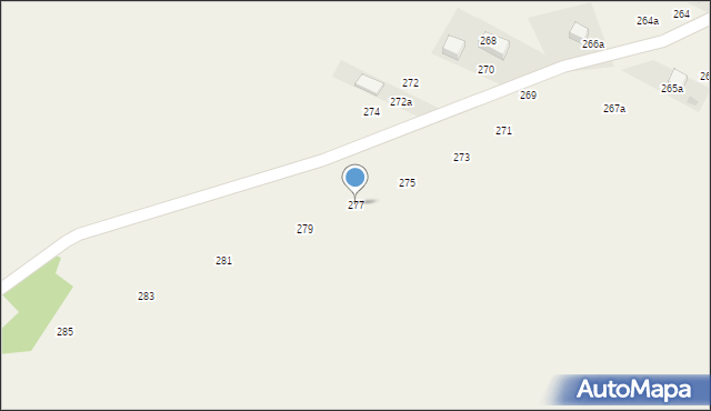 Czubrowice, Czubrowice, 277, mapa Czubrowice