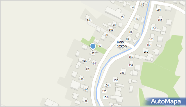 Czubrowice, Czubrowice, 93, mapa Czubrowice
