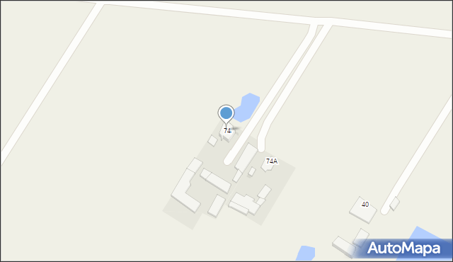 Czuchleby, Czuchleby, 74, mapa Czuchleby