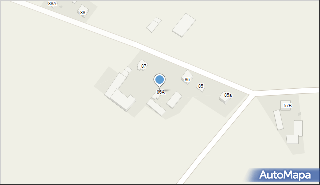 Czuchleby, Czuchleby, 86A, mapa Czuchleby