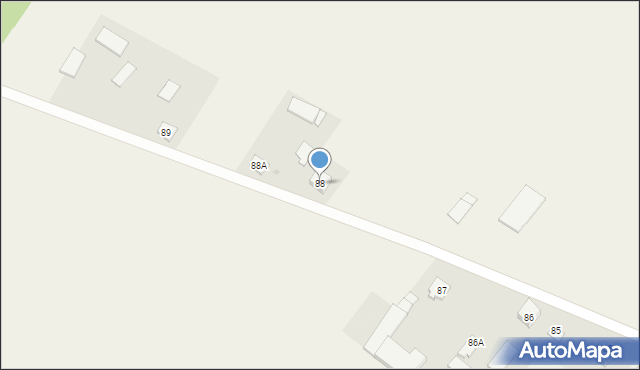 Czuchleby, Czuchleby, 88, mapa Czuchleby