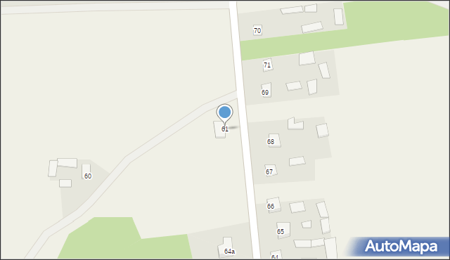 Czuchów, Czuchów, 61, mapa Czuchów