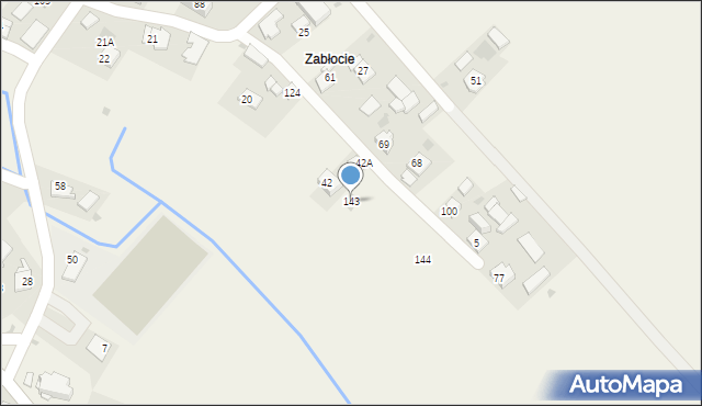 Czulice, Czulice, 143, mapa Czulice