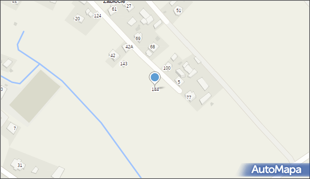 Czulice, Czulice, 144, mapa Czulice