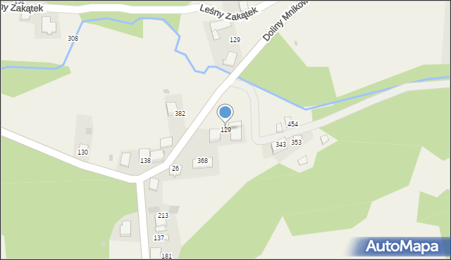 Czułów, Czułów, 129, mapa Czułów