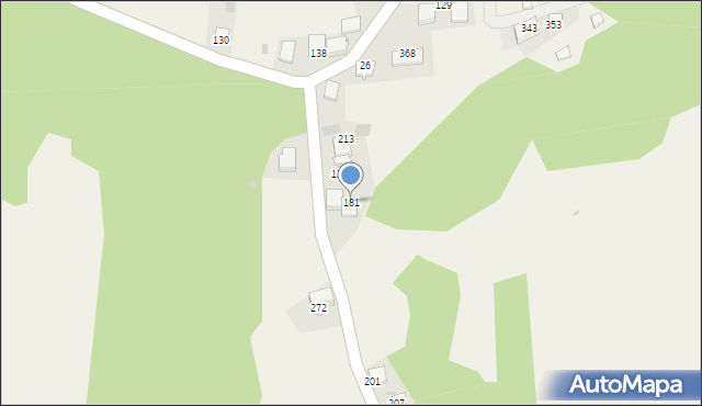 Czułów, Czułów, 181, mapa Czułów