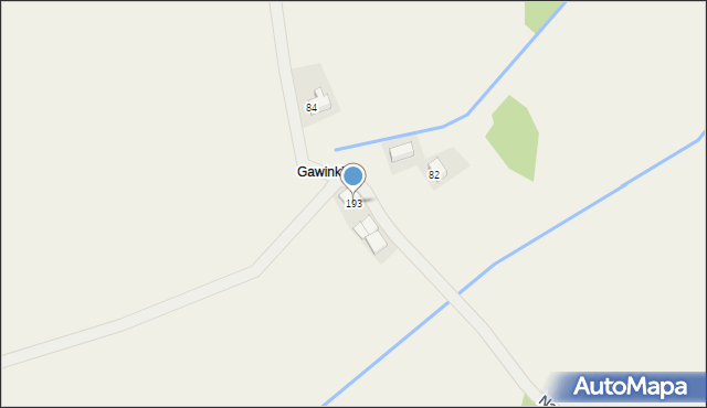 Czułów, Czułów, 193, mapa Czułów