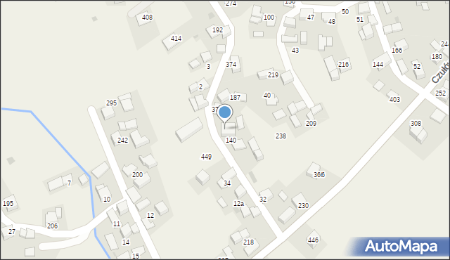 Czułów, Czułów, 35, mapa Czułów