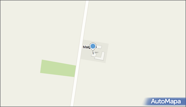 Czuple, Czuple, 9, mapa Czuple