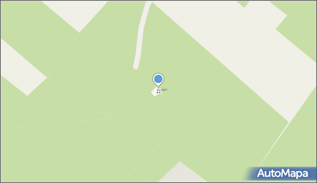 Czuprynowo, Czuprynowo, 11, mapa Czuprynowo