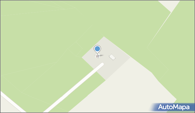 Czuprynowo, Czuprynowo, 12, mapa Czuprynowo