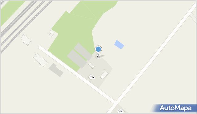 Czuprynowo, Czuprynowo, 51, mapa Czuprynowo