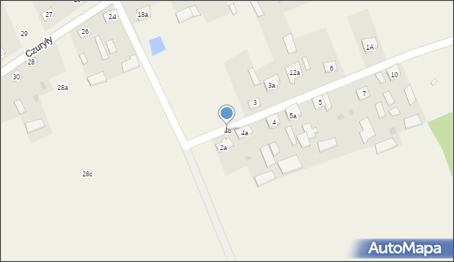 Czuryły, Czuryły, 4b, mapa Czuryły