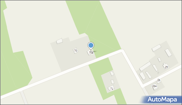 Czuryły, Czuryły, 70a, mapa Czuryły