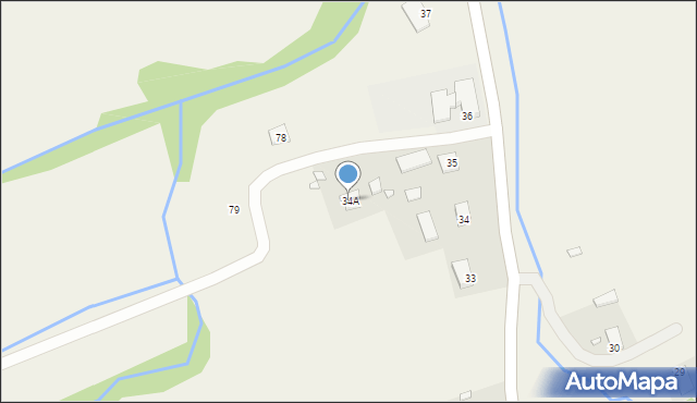 Czyrna, Czyrna, 34A, mapa Czyrna