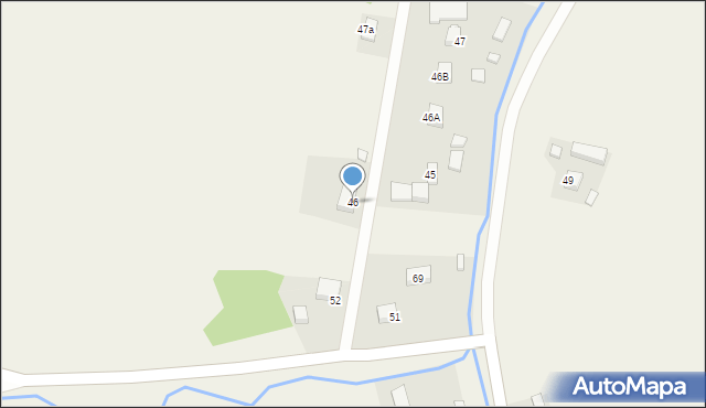 Czyrna, Czyrna, 46, mapa Czyrna