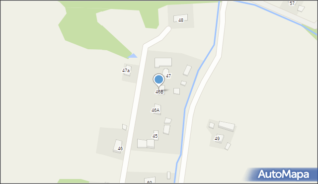 Czyrna, Czyrna, 46B, mapa Czyrna