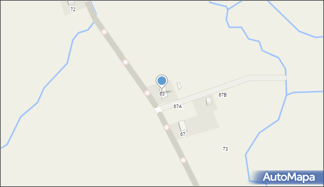 Czyrna, Czyrna, 63, mapa Czyrna