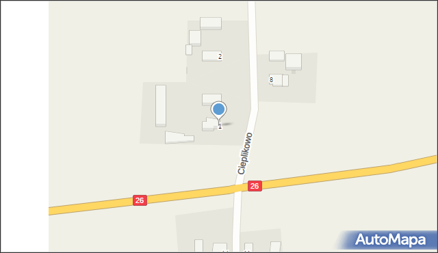 Czyste, Czyste, 1, mapa Czyste